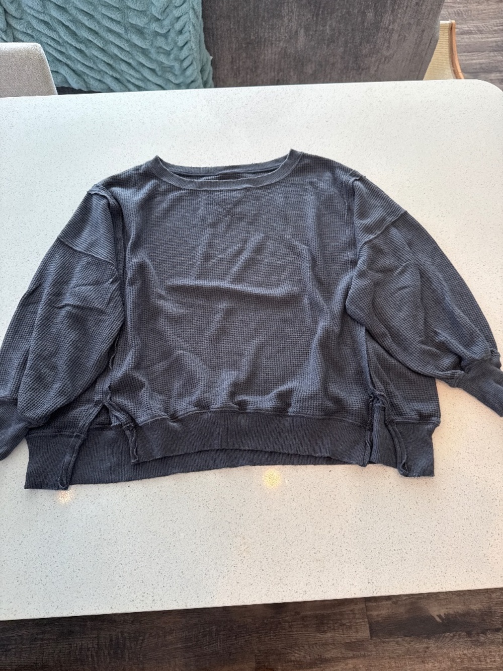 Aerie Oversized Waffle Knit Sweater